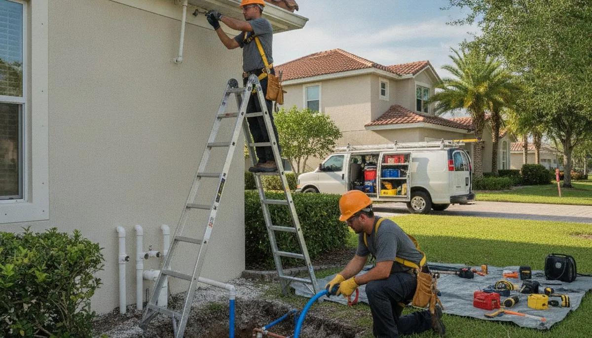 Bradenton, FL plumber providing professional plumbing repair services for local homes and businesses