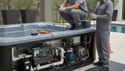 Spa repair service in Bradenton, FL for homes by local plumber on call