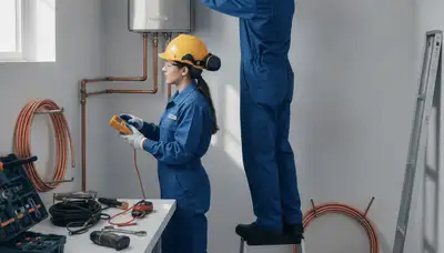 Tankless water heater installation service for Bradenton, FL home by On Call Plumbers